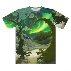 Check out "Dream Landscapes - Aurora Green" Sublimation T-Shirt