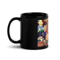 STONES ON STAGE Black Glossy Mug