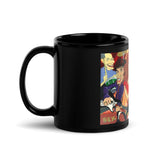 STONES ON STAGE Black Glossy Mug