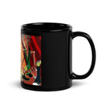 STONES ON STAGE Black Glossy Mug