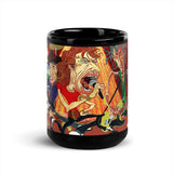 STONES ON STAGE Black Glossy Mug