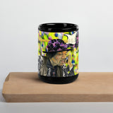 SONIC EXPLORATION Black Glossy Mug