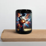 ACOUSTIC AWESOME Black Glossy Mug