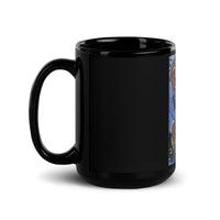 FINESSING LUCILLE Black Glossy Mug