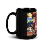 STONES ON STAGE Black Glossy Mug