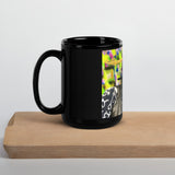 SONIC EXPLORATION Black Glossy Mug