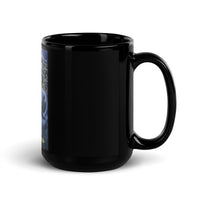 FINESSING LUCILLE Black Glossy Mug