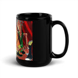 STONES ON STAGE Black Glossy Mug