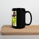 SONIC EXPLORATION Black Glossy Mug