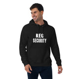 KEG SECURITY Unisex eco raglan hoodie