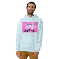 BUBBLE GUM CLOUDS Unisex Hoodie