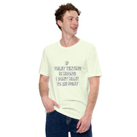 TOILET TEXTING Unisex t-shirt