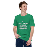 TOILET TEXTING Unisex t-shirt