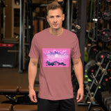 BUBBLE GUM CLOUDS Unisex t-shirt