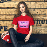 BUBBLE GUM CLOUDS Unisex t-shirt