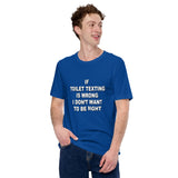 TOILET TEXTING Unisex t-shirt