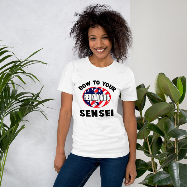 BOW TO YOUR SENSEI Unisex t-shirt