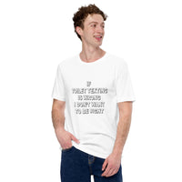 TOILET TEXTING Unisex t-shirt