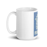 THE FISHICIST White glossy mug