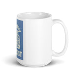 THE FISHICIST White glossy mug