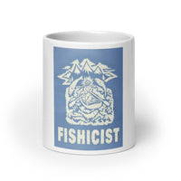 THE FISHICIST White glossy mug