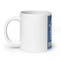 THE FISHICIST White glossy mug